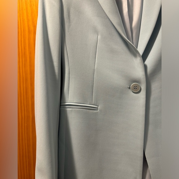 Theory Light Blue Suit Blazer - Picture 4 of 6